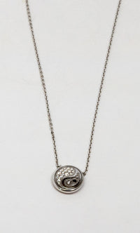 Carrera Y Carrera Aqua Reversible XS 18K White Gold & Diamonds Pendant
