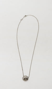 Carrera Y Carrera Aqua Reversible XS 18K White Gold & Diamonds Pendant
