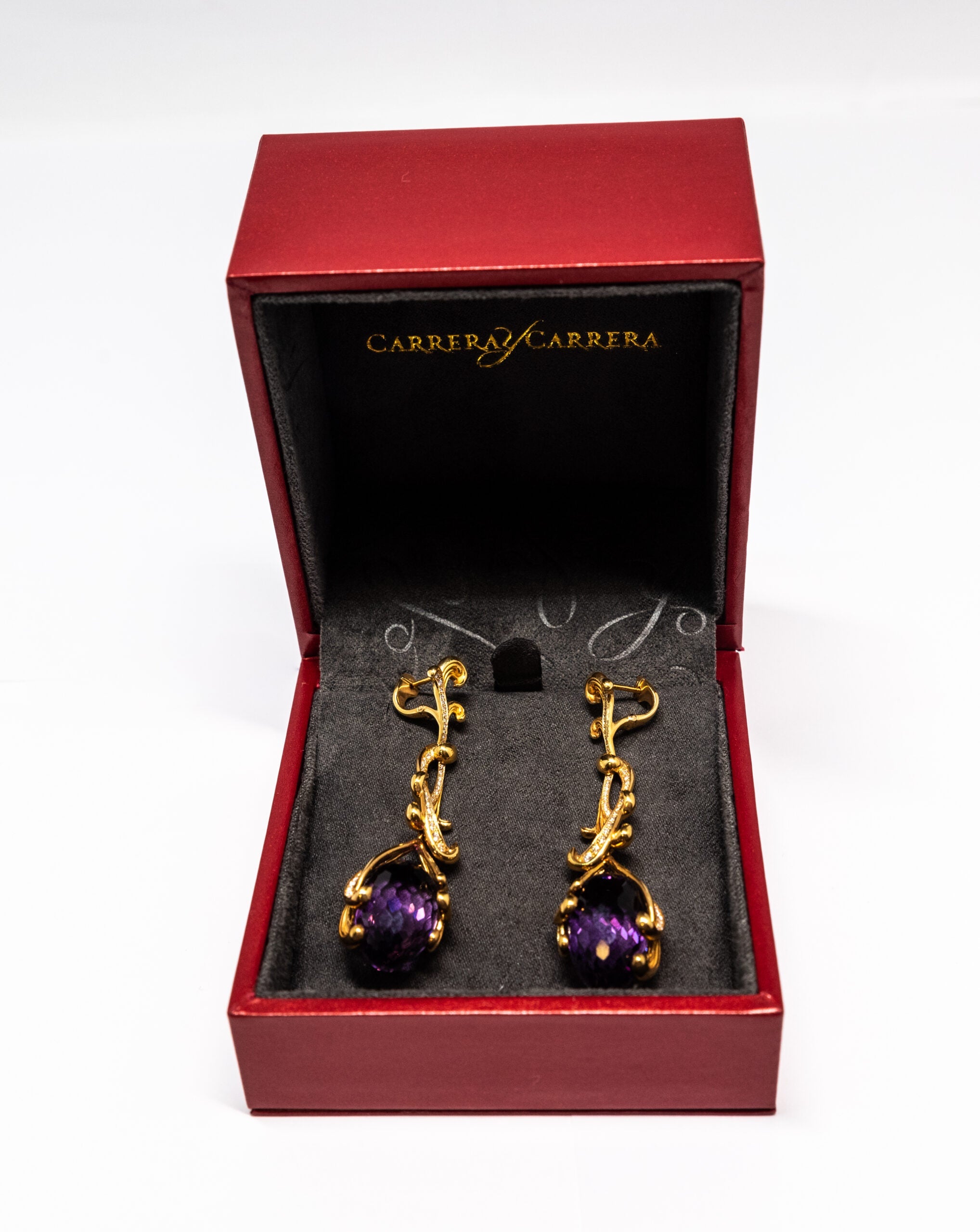 Carrera Y Carrera Origen 18K Yellow Gold and Diamonds Earring