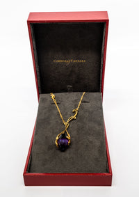 Carrera Y Carrera Origen 18K Yellow Gold & Amethyst Pendant