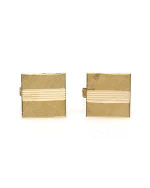 Florentine Gold Cufflinks