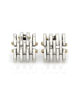 Gate Cufflinks in Silver