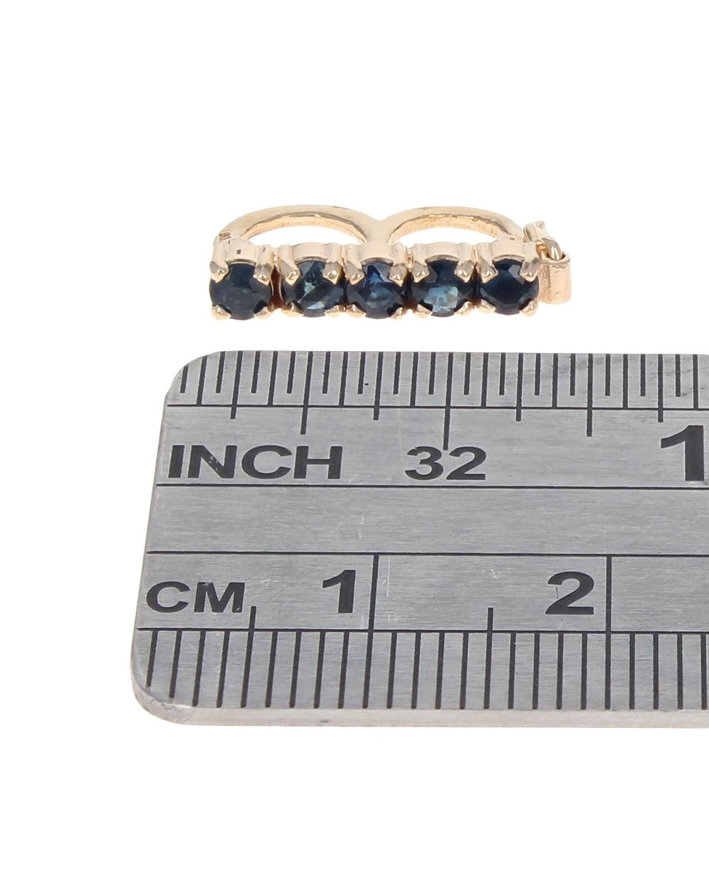 Sapphire Pearl Shortener in Yellow Gold
