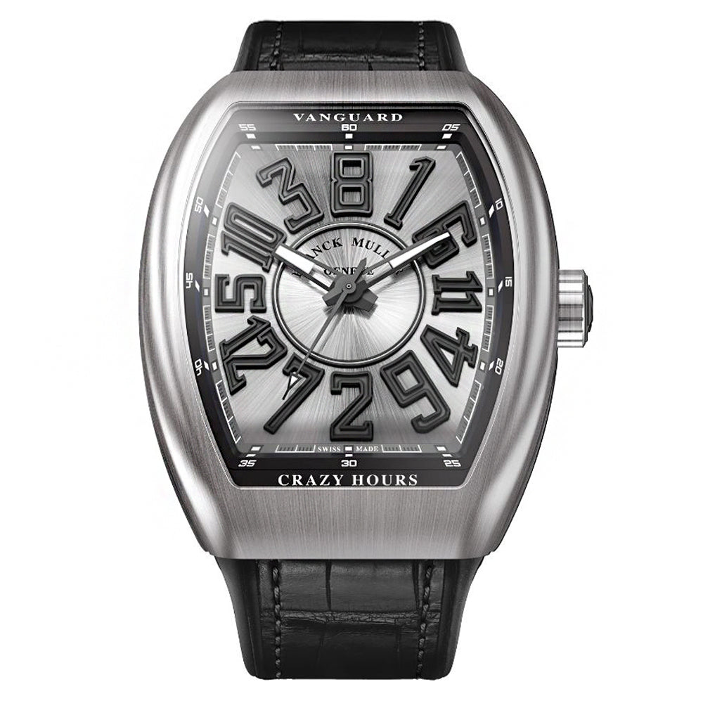 Franck Muller Vanguard Crazy Hours 44MM Automatic V45CHACBRNRGR