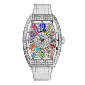 Franck Muller Vanguard Color Dreams 32MM Stainless Steel Quartz V32QZDCDCODRACD