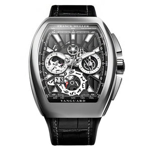 Franck Muller Vanguard Grande Date 44MM Titanium Automatic V45CCGDSQTBRTTSQT