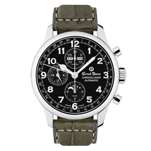 Ernst Benz Chronolunar Officer GC40381