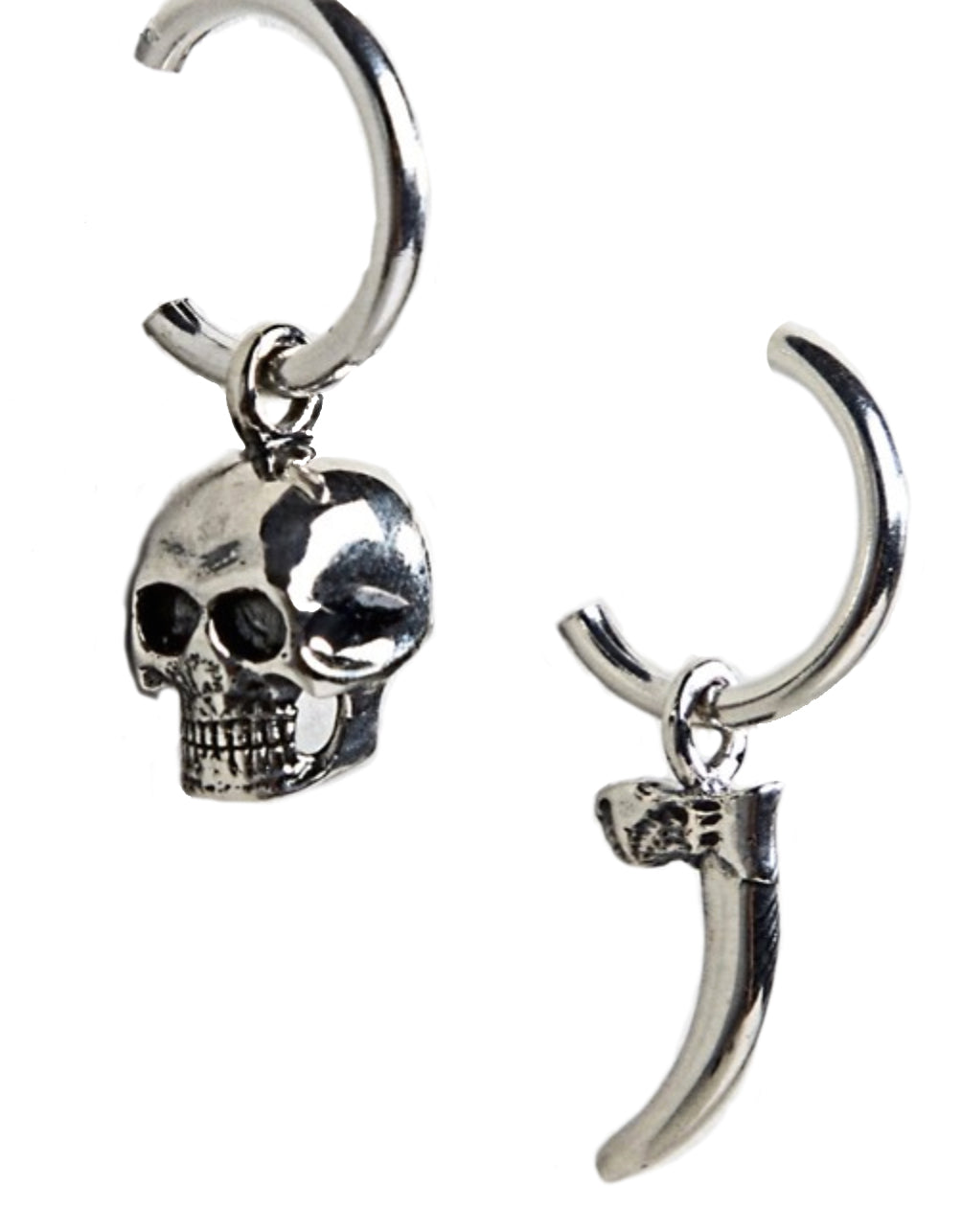 Skull Stainless Steel Earrings