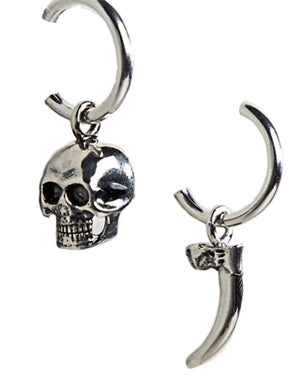 Skull Stainless Steel Earrings