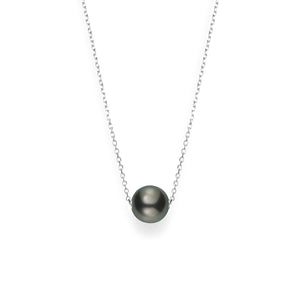 Black South Sea Cultured Pearl Necklace (12mm)