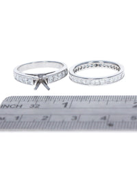 Princess Diamond Semi Mount Ring