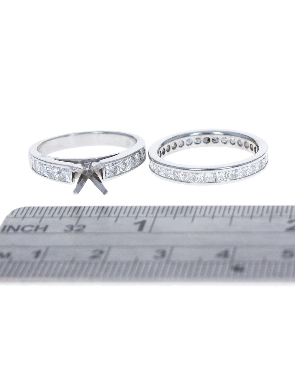 Princess Diamond Semi Mount Ring