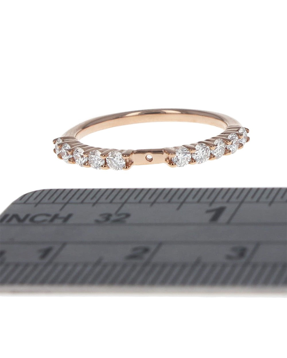 Shared Prong Diamond Semi Mount Ring