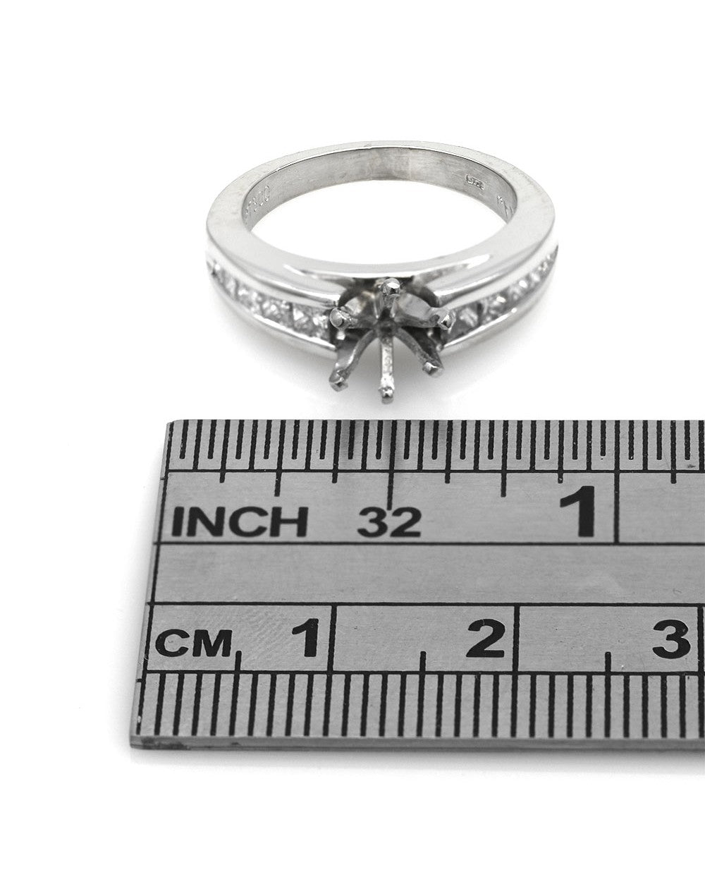 Princess Diamond Semi Mount Ring