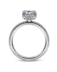 Gabriel & Co. Classic Collection Diamond Semi Mounting