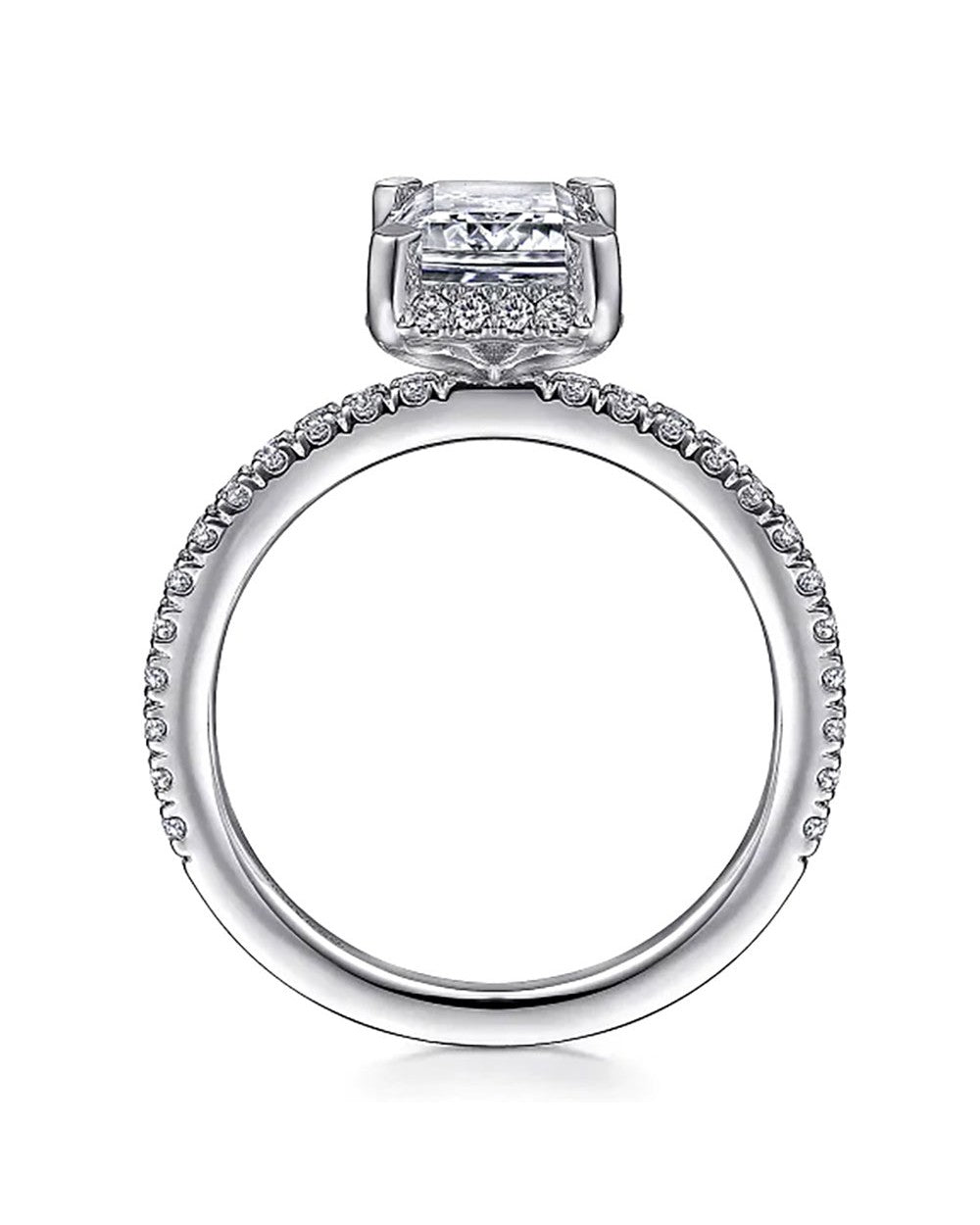 Gabriel & Co. Classic Collection Diamond Semi Mounting