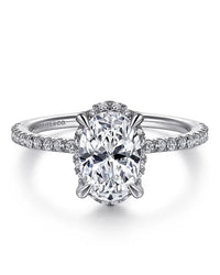 Gabriel & Co. Classic Collection Diamond Semi Mount