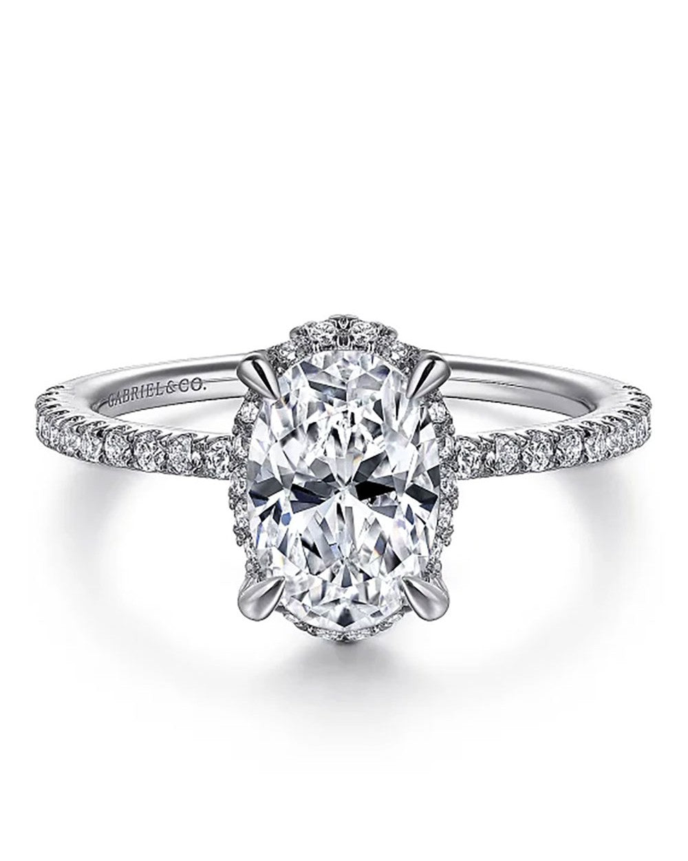 Gabriel & Co. Classic Collection Diamond Semi Mount