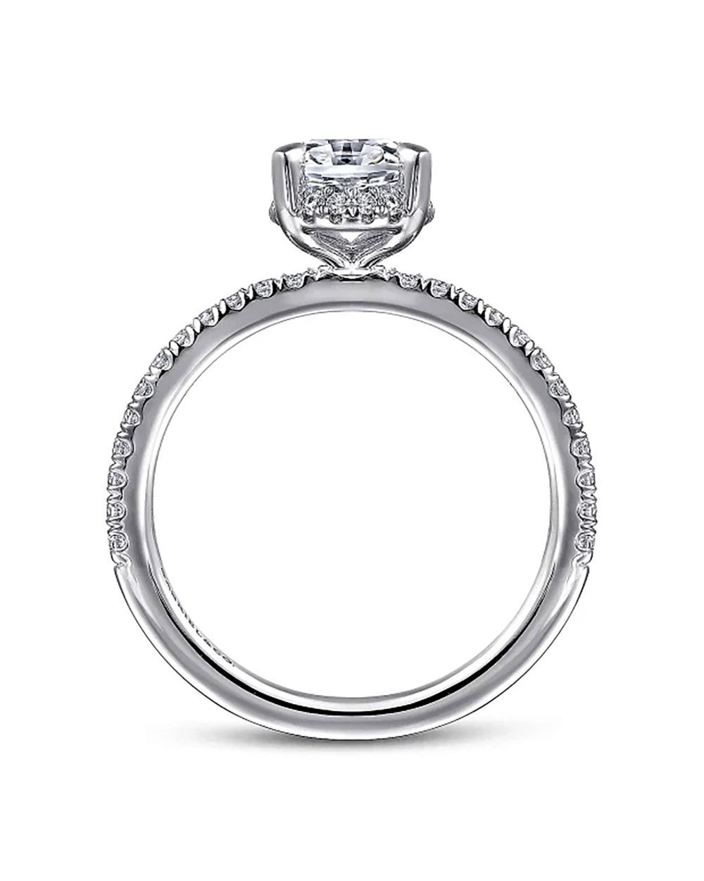Gabriel & Co. Classic Collection Diamond Semi Mount