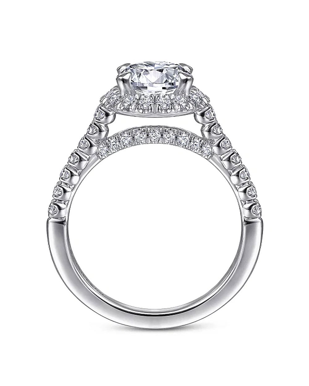 Gabriel & Co. Classic Collection Diamond Semi Mount