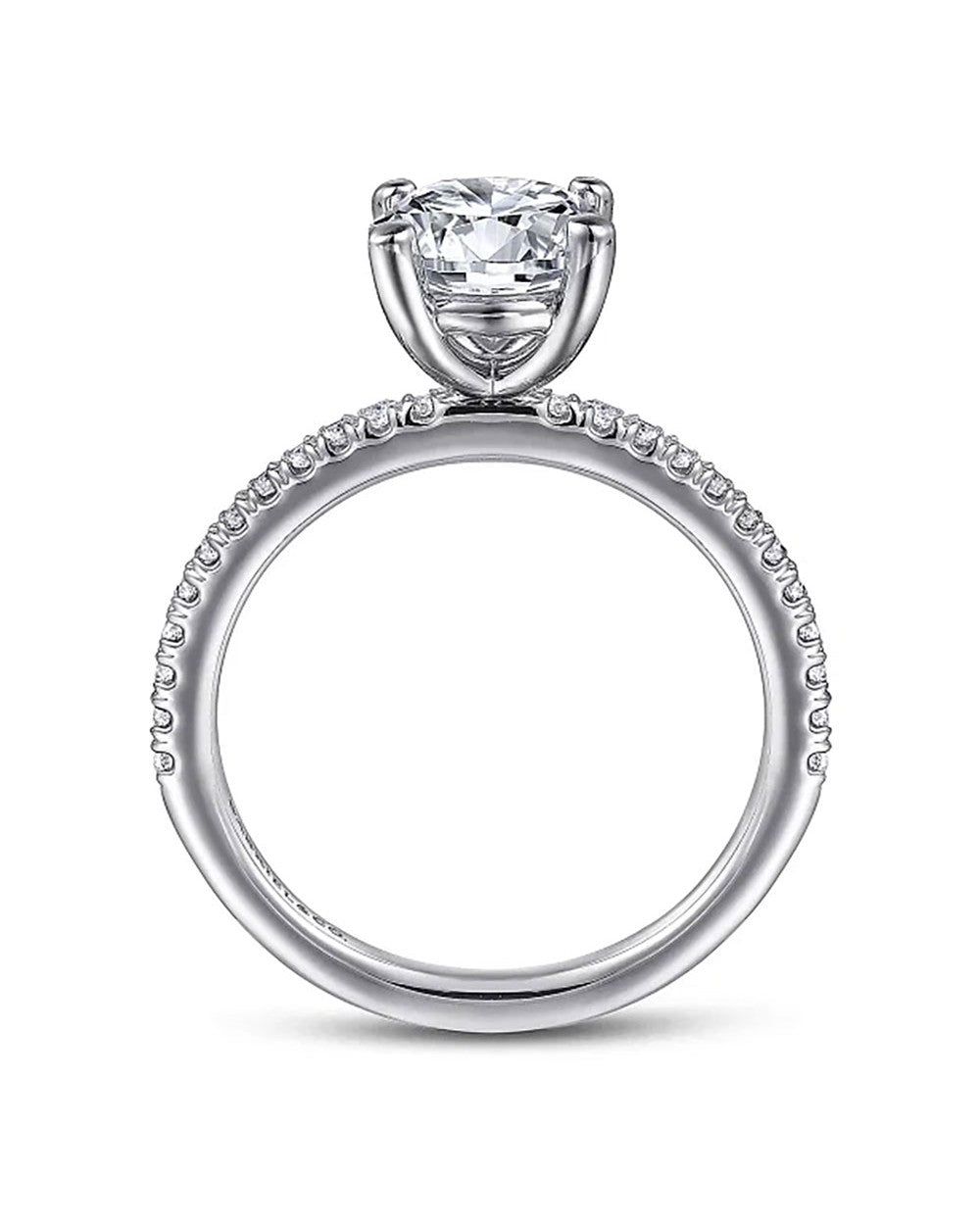 Gabriel & Co. Classic Collection Diamond Semi Mount