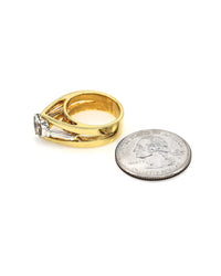 Channel Set Baguette Diamond Mounting in Platinum