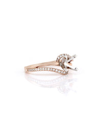 Gabriel & Co. Naomi Diamond and Gold Ring Mounting