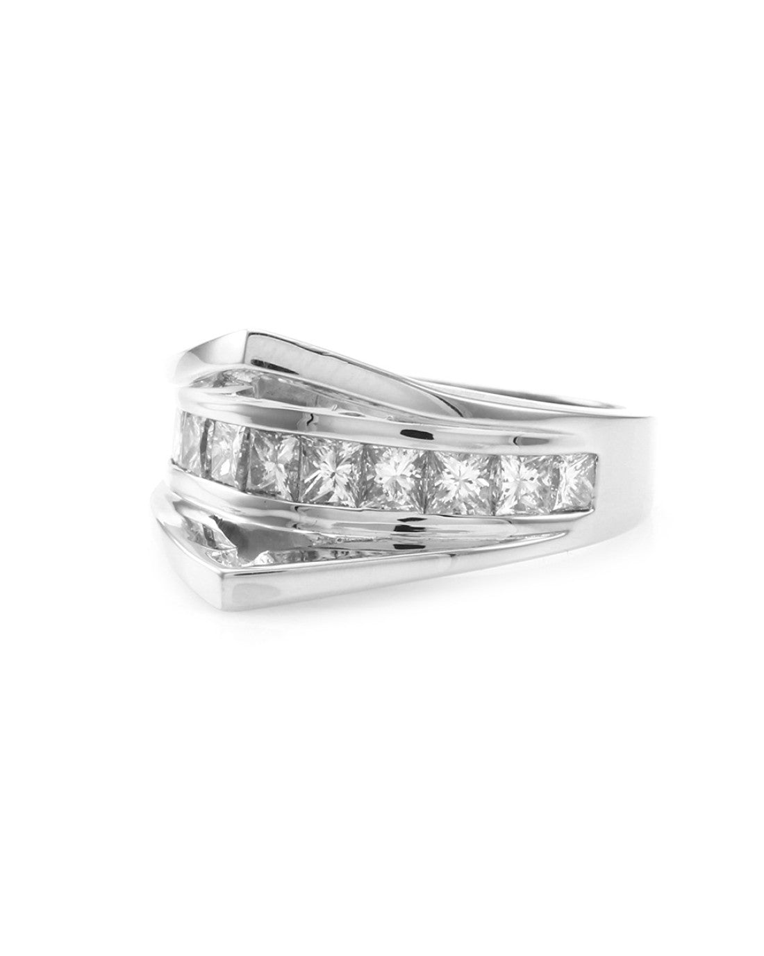 Princess Diamond Ring Mounting in Gold
