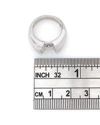 Tapered High Polish Solitaire Mounting in Gold