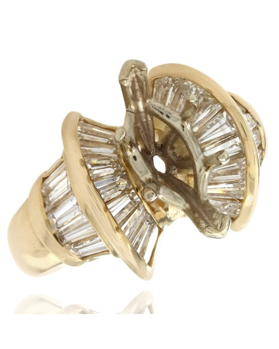 Baguette Diamond Mounting