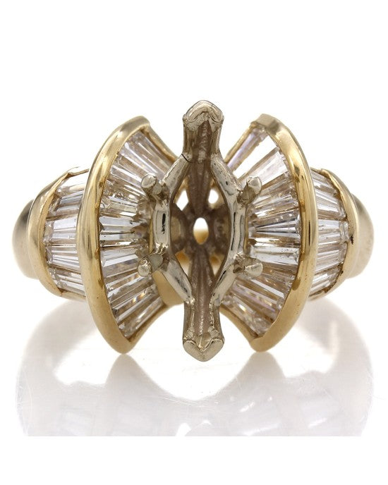 Baguette Diamond Mounting