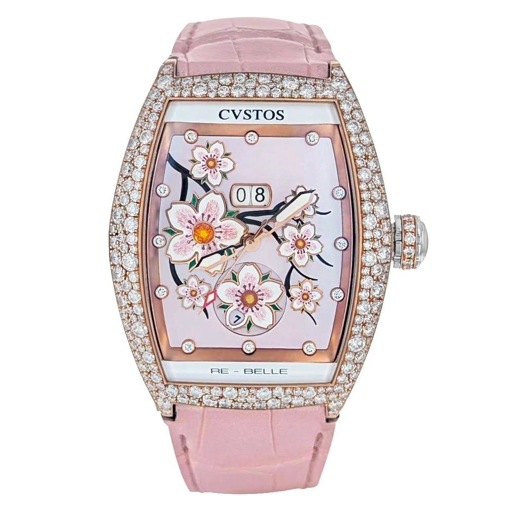 Cvstos Re-Belle Sakura Rose Gold Diamonds D00108.3628001