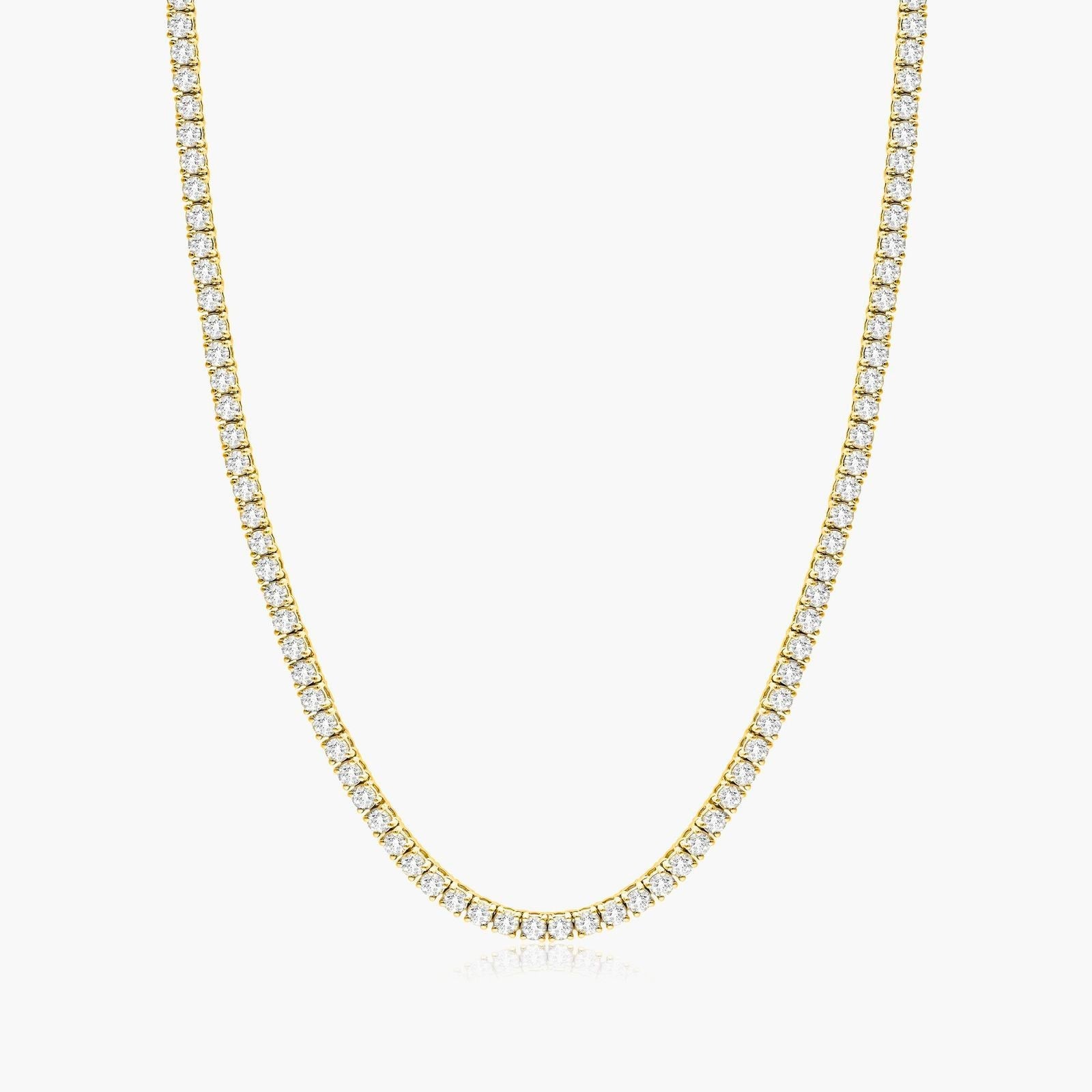 Lab Grown Diamond Line Necklace