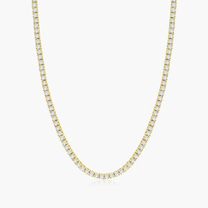 Lab Grown Diamond Line Necklace