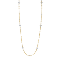 17 Carat Fancy Shapes Diamonds By the Yard Necklace