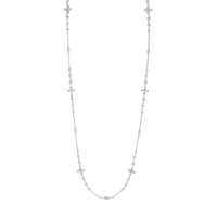 17 Carat Fancy Shapes Diamonds By the Yard Necklace