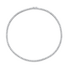 16.26 Carat 18k White Gold Diamond Necklace