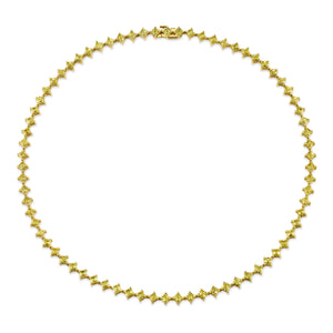 20.52 Carat Intense Yellow Diamond Necklace