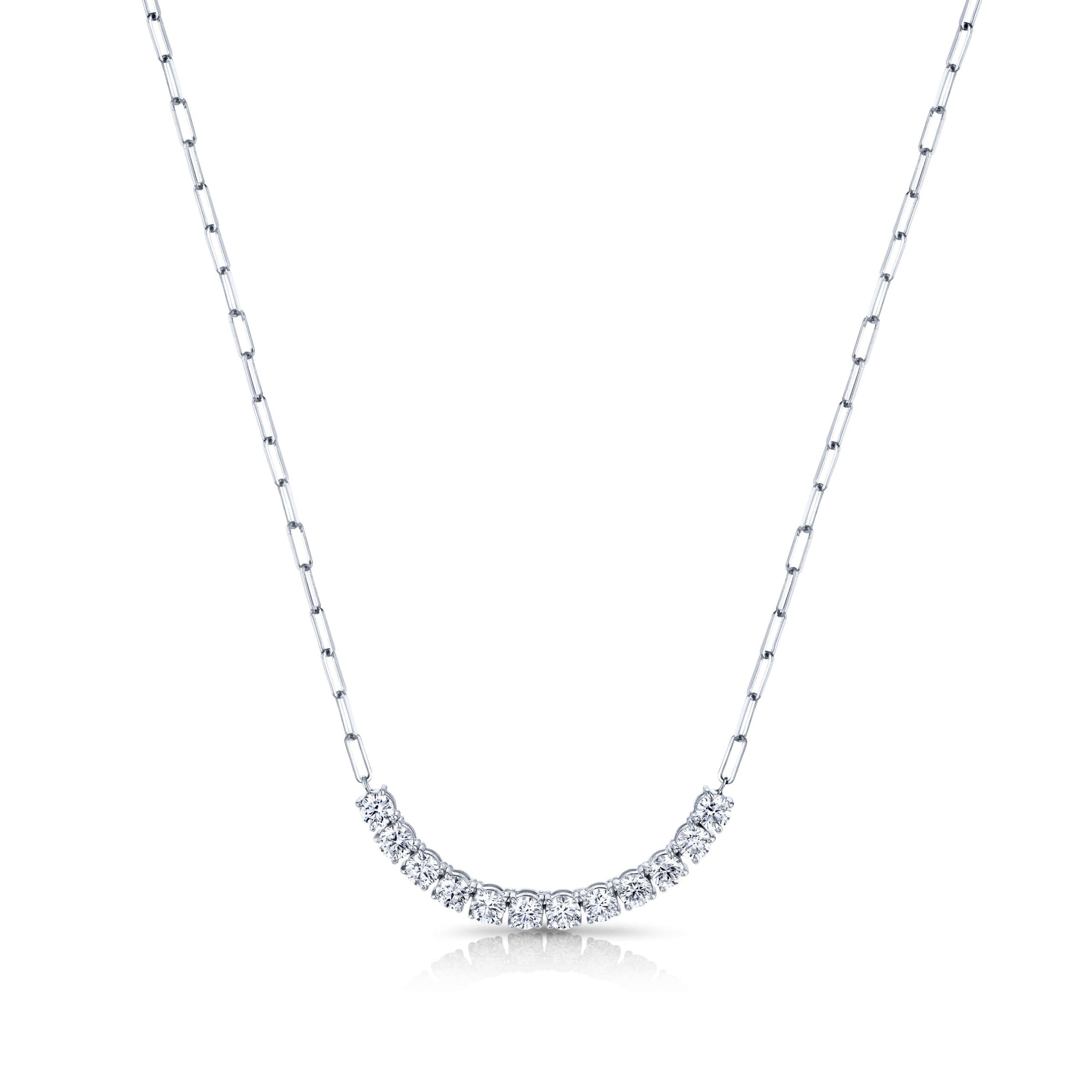 Floating Diamond Necklace