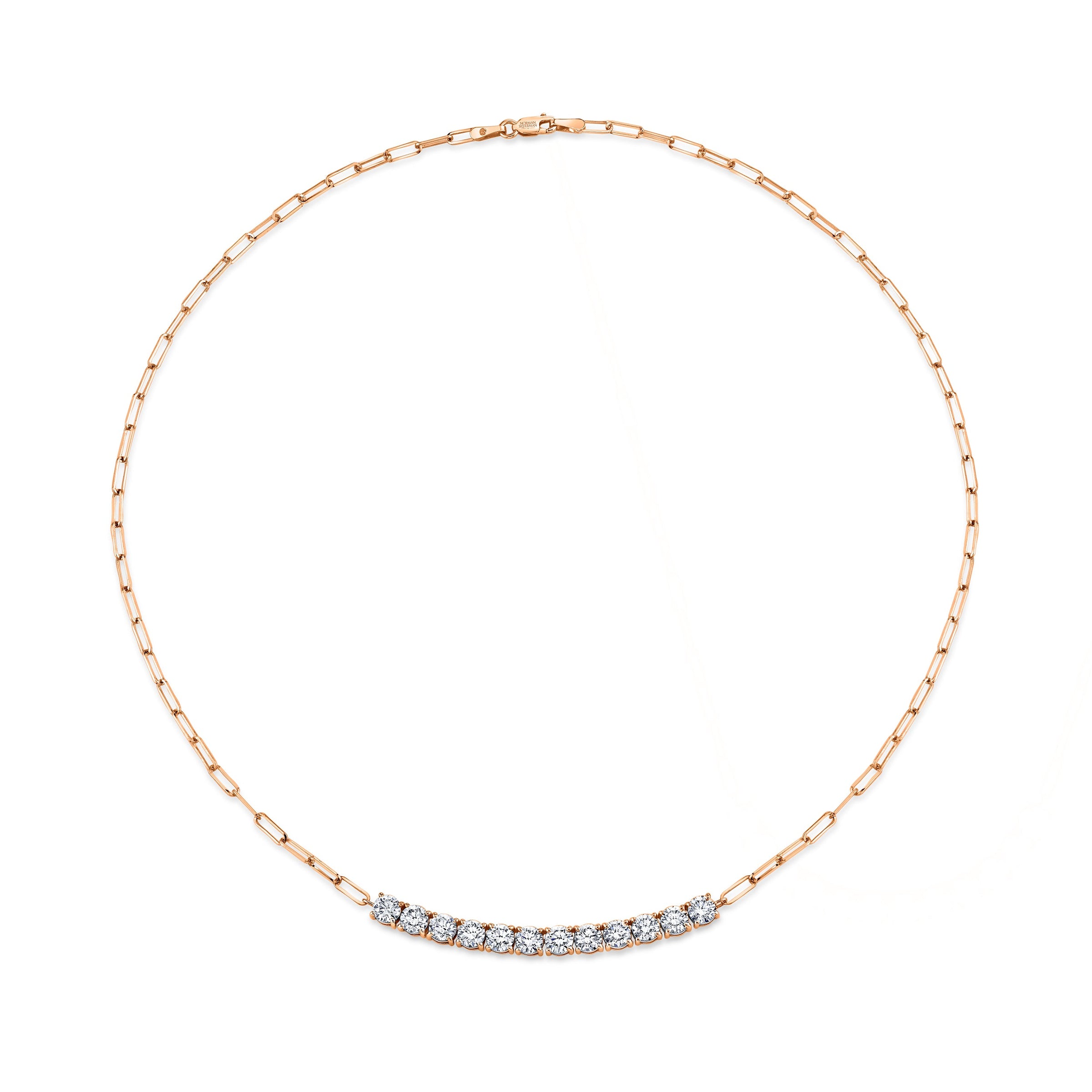 Floating Diamond Necklace