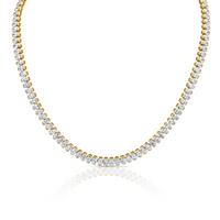 22.46 Carat Oval Cut Diamond Necklace