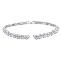 Fancy Shape Open Front Diamond Choker