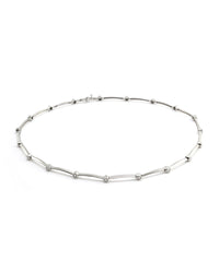 Tiffany & Co. Diamond Station Necklace in Platinum