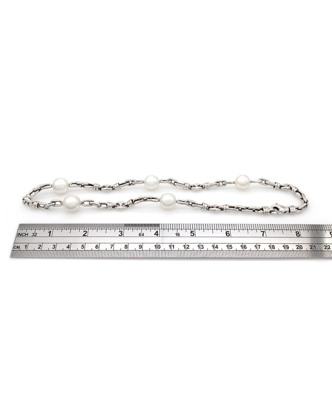 South Sea Pearl and Gold Chain Necklace