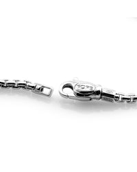 Pave Diamond Lariat Necklace in White Gold