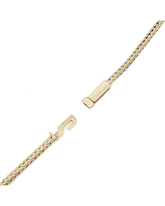 Chevron Diamond Inline Station Necklace