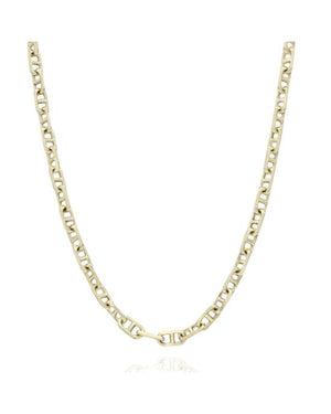 Square Mariner Link Chain Necklace