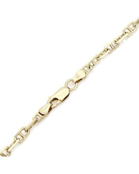 Square Mariner Link Chain Necklace