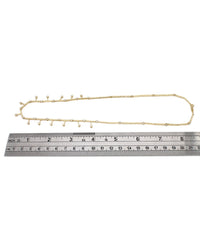 Bezel Set Diamond Dangle Necklace