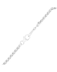 Smoky Quartz and Diamond Halo Drop on Wheat Chain Necklace